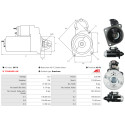 Motor de arranque New Holland TNF-A TN75FA_2
