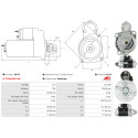 Motor de arranque Deutz-Fahr DX_1