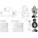 Motor de arranque Ford TAUNUS (GBTS, GBFS, CBTS)_1