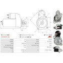 Motor de arranque Audi A6 C6 Avant (4F5)_1