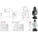 Motor de arranque MERCEDES-BENZ PONTON (W120)_1