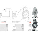 Motor de arranque MERCEDES-BENZ SL (R232)_1