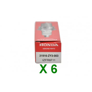 6 velas de irídio Honda BF225