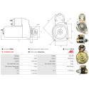 Motor de arranque KIA PRIDE Estate_1