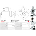 Motor de arranque Weidemann 2002 D/M_1