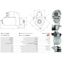 Motor de arranque John Deere 9670 STS_1