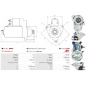 Motor de arranque John Deere 6110D_1