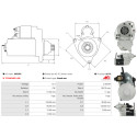 Motor de arranque John Deere Series 8010_1