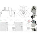 Motor de arranque John Deere 672GP_1