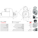 Motor de arranque John Deere X580_1