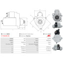 Motor de arranque John Deere 2654G_1