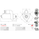 Motor de arranque KIA BESTA Bus_1
