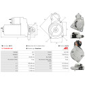 Motor de arranque KIA GRANBIRD_1