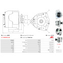 Alternador Audi 80 B4 Saloon (8C2)_1