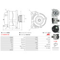 Alternador Audi A3 Convertible (8P7)_1